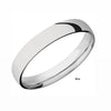 Men’s Wedding Band - 4MM to 8MM Rounded Band - Choice of White Gold/ Yellow Gold or Rose Gold - Men’s Wedding Band