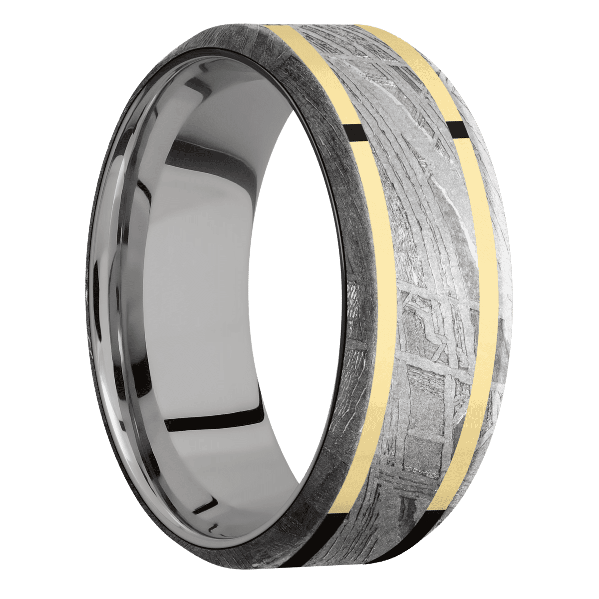Meteorite + None Finish + Titanium - TISLEEVEMET8B21W(NS)/14KY - Custom