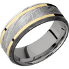 Meteorite + None Finish + Titanium - TISLEEVEMET8B21W(NS)/14KY - Custom