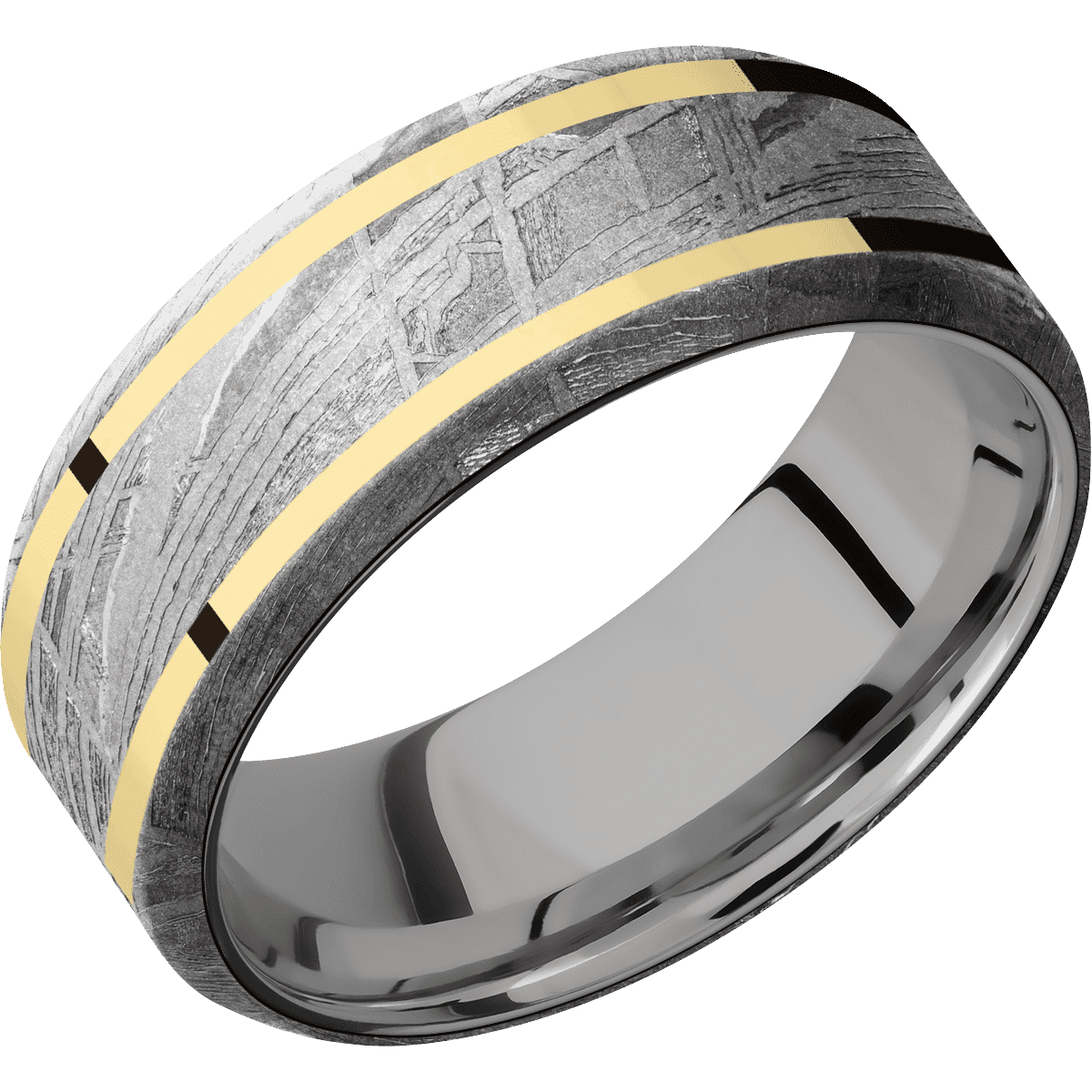 Meteorite + None Finish + Titanium - TISLEEVEMET8B21W(NS)/14KY - Custom