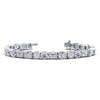 Mixed Shape Diamond Tennis Bracelet – view 1 of 2