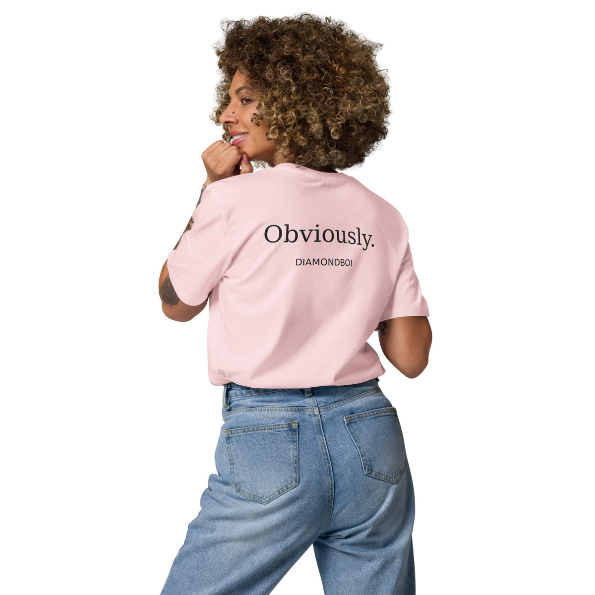 "Obviously" organic cotton t-shirt – view 12 of 15