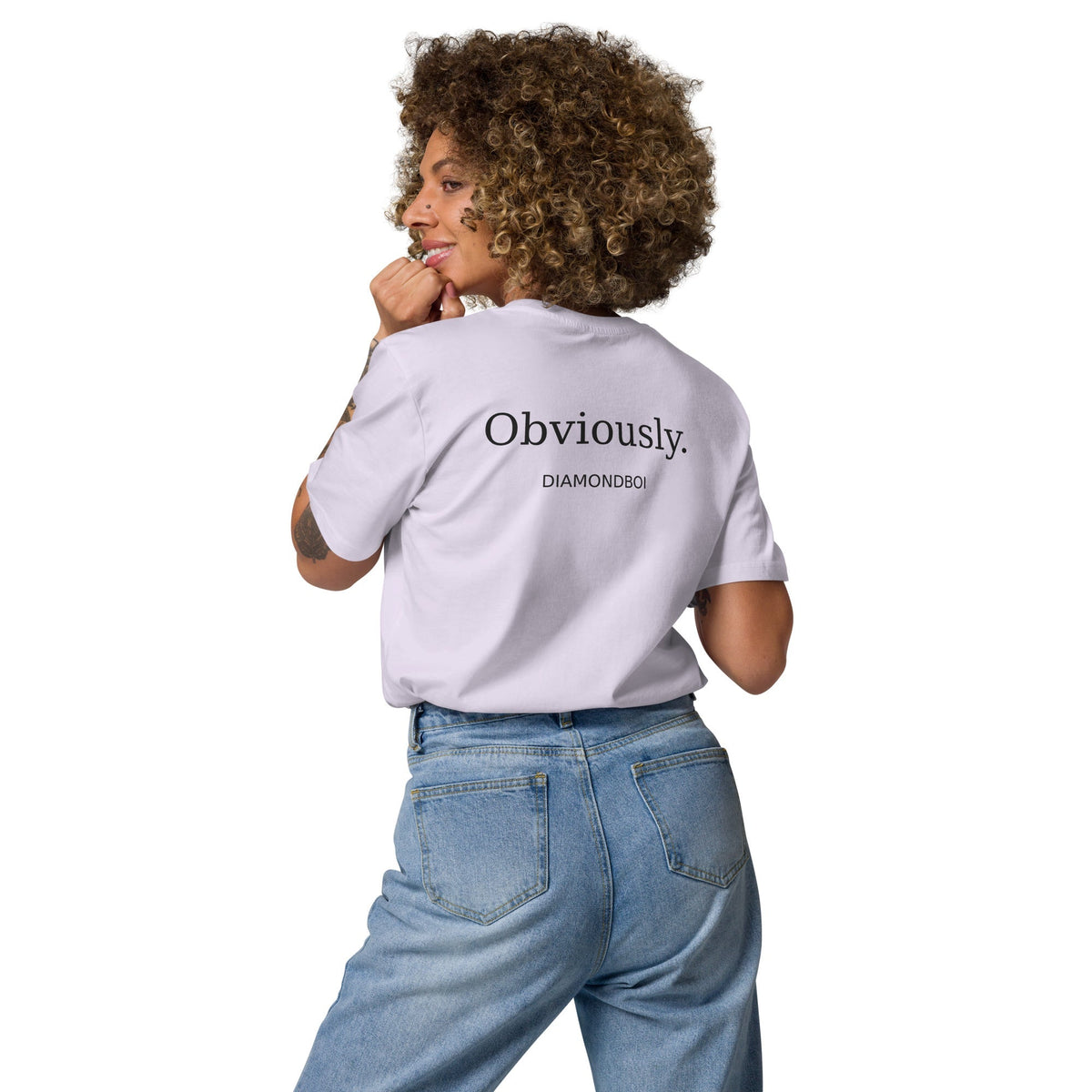 "Obviously" organic cotton t-shirt – view 14 of 15