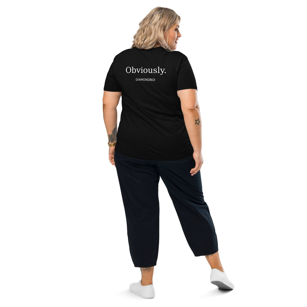 "Obviously" organic cotton t-shirt – view 1 of 9
