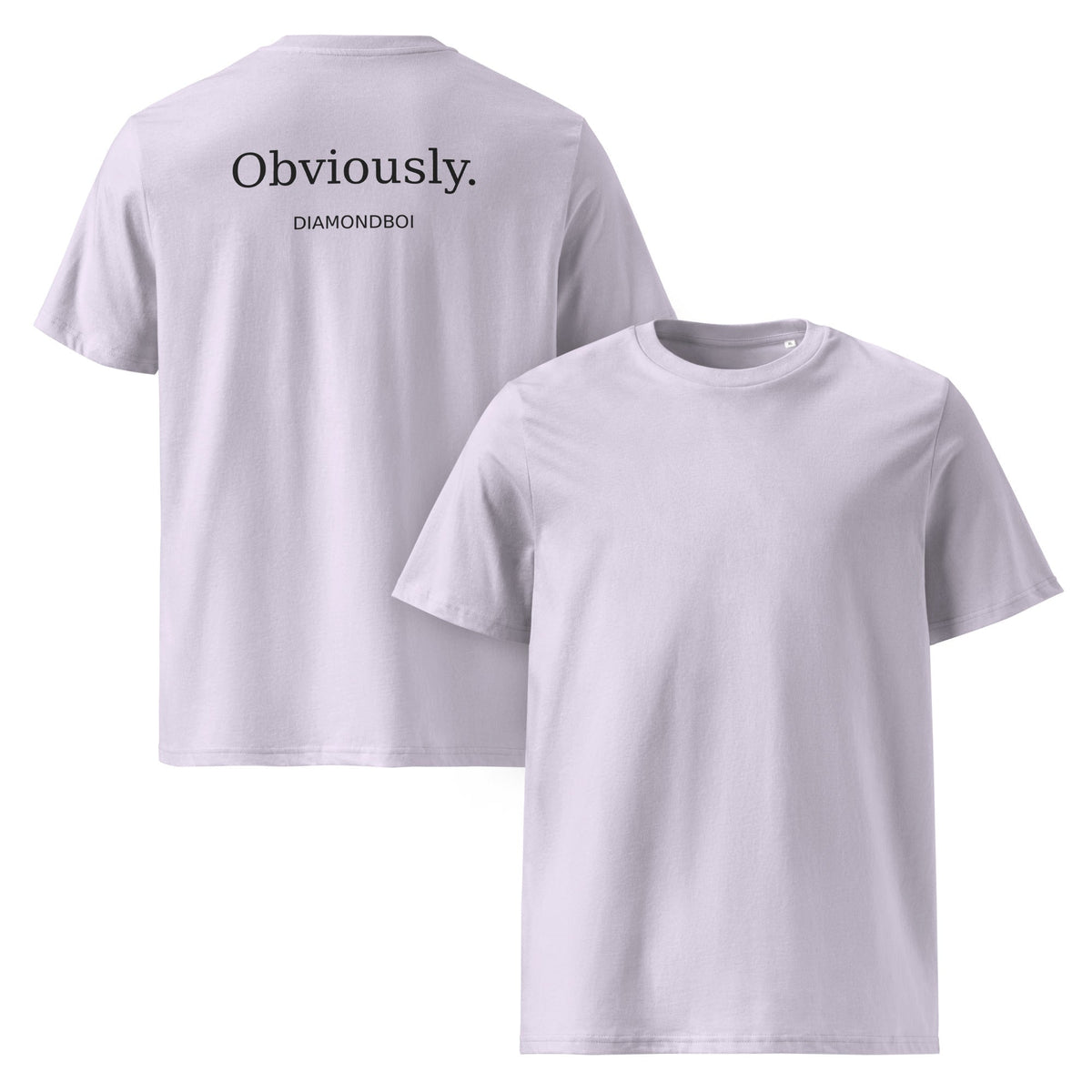 "Obviously" organic cotton t-shirt – view 5 of 15