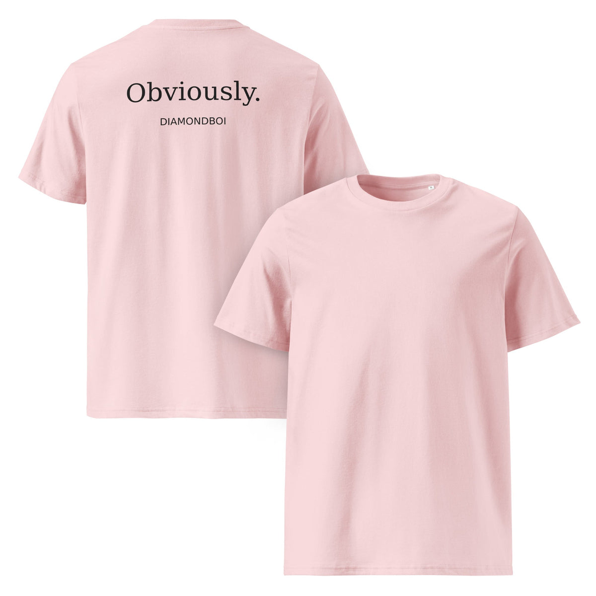 "Obviously" organic cotton t-shirt – view 4 of 15
