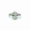 Oval Cut Lab Diamond - diamondboi Hidden Halo & Italian Pave Design - Available in 1.00ct - 7.00ct - Hidden Halo