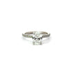 Oval Cut Reverse Halo and Italian Pave Engagement Ring Design- Choice of.50ct /.80ct / 1.00ct or 1.20ct Centre Diamond