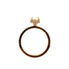 Oval Cut Reverse Halo and Italian Pave Engagement Ring Design- Choice of.50ct /.80ct / 1.00ct or 1.20ct Centre Diamond