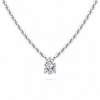 Pear Shape Diamond Solitaire Pendant – view 1 of 2