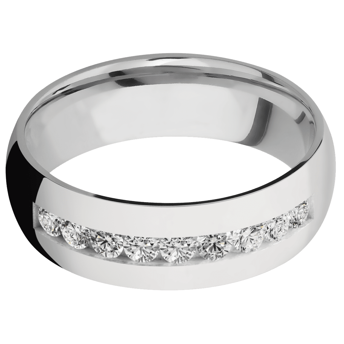Platinum + Polish Finish - PLAT7DLABDIA(ST)9X.07CH-P - Custom