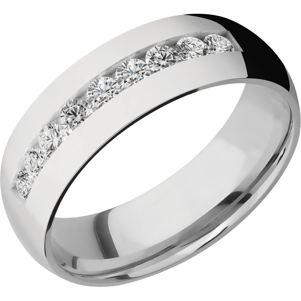 Platinum + Polish Finish - PLAT7DLABDIA(ST)9X.07CH-P - Custom
