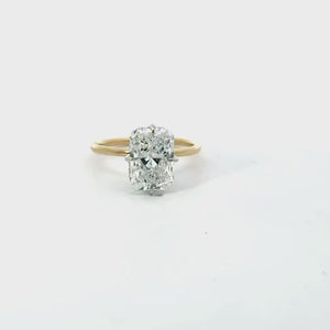 Radiant Cut Natural Diamond – Rotated Claws – video