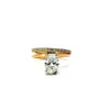 Oval Cut Lab Diamond - Engagement / Wedding Band Design- Available in 1.00ct - 7.00ct