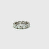 Trois et Moi Eternity Band | Emerald and Pear Shape | Lab or Natural Diamonds
