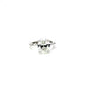 Oval Cut Natural Diamond – Marquise & Round Station Band with Diamond Prongs – video