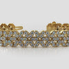 Marquise Inspired Diamond Bracelet with Round Diamonds- 3.04ct TW