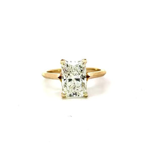 Radiant Cut Natural Diamond – Knife Edge Split Shank – video