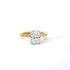 Radiant Cut Natural Diamond – Reverse Halo – video