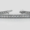 Emerald Cut Tennis Bracelets -Lab Diamonds - Choice of White Gold or Yellow Gold- 8.00ct to 15.00ct Total Weight
