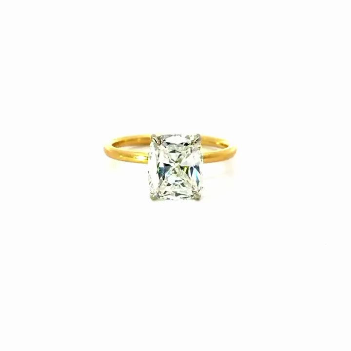 Elongated Cushion Cut Natural Diamond – 1.50MM Tube Shank – video