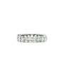 Ladies Oval Diamond Eternity Band