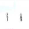 Lab Round Diamond Hoop Earrings - 1.12ct to 3.52ct Total Weight - Choice of White or Yellow Gold