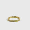 Ladies sculpted floral motif diamond wedding band, .22ct TW – video