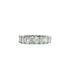 Ladies Emerald Cut Eternity Band