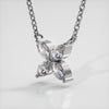 Flower Marquise Diamond Pendant- Choice of Natural or Lab Diamonds - .40ct to 1.20ct Total Weight