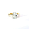 Radiant Cut Lab Diamond - Reverse Halo - Available in 1.00ct - 7.00ct