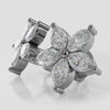 Ten Marquise Diamond Stud Earrings- Choice of 1.10ct or 2.00ct