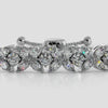 Flowers of Marquise / Round Diamond Adjustable Bracelet - Choice of White Gold or Yellow Gold -5.26ct to 7.60ct Total Weight