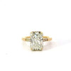 Radiant Cut Natural Diamond – 1/4 Diamond Shank with Reverse Halo – video