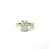 Radiant Cut Natural Diamond – Rotated Radiant Shank – video