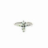 Marquise Cut Natural Diamond with Side Diamonds – video