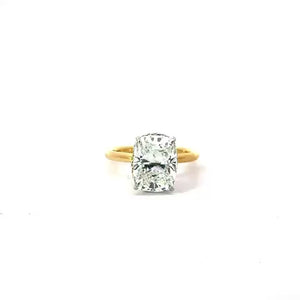 Elongated Cushion Cut Natural – Reverse Halo – video