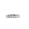 Ladies Square Cushion Cut Diamond Eternity Band