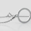 Perfect Circle Diamond Adjustable Bracelet- Choice of Natural or Lab Diamonds - .24ct Total Weight