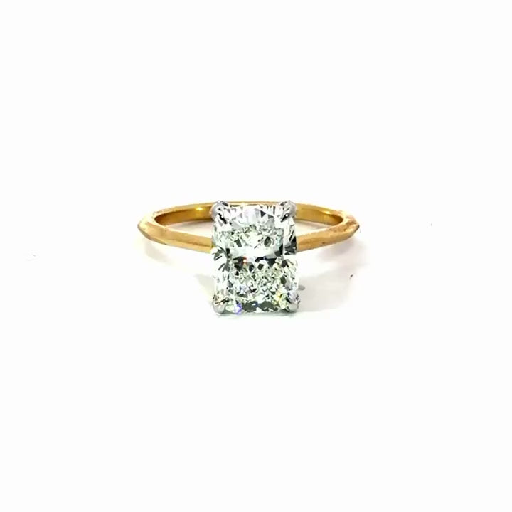 Elongated Cushion Cut Natural Diamond – Knife Edge Design – video