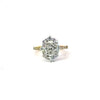 Radiant Cut Natural Diamond – Vintage Halo Design – video