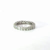 Ladies Elongated Cushion Cut Eternity Band