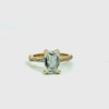 Criss-cut lab diamond engagement ring, 2.00mm vintage swirl pave shank with diamond criss-cross prongs – video
