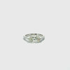 Rotated Oval Cut Lab Diamond | 2MM Knife-Edge Floating Design | 1.00ct to 7.00ct