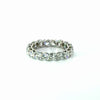 Ladies Round Cut Eternity Band