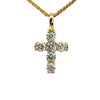 Diamond Cross - 1.50ct Total Weight - Choice of Lab or Natural