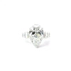 Pear Shape Natural Diamond – Oval Diamond Shank and Reverse Halo – video