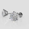 Round Diamond Stud Earrings - Available in .50 -  2.00ct