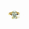Oval Cut Natural Diamond - Split Shank & Diamond Prong Design - Available in .80ct - 2.00ct