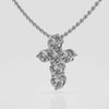 Diamond Cross Pendant - Available in .28 - 2.10ct